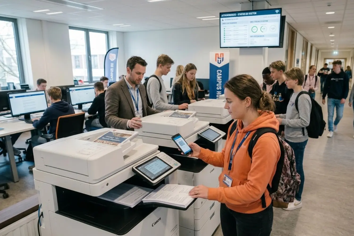 Printer voor het onderwijs